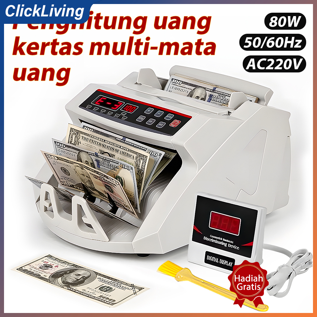 Detektor Uang Kertas Multi-Mata Uang Sensor Magnetik UV Bahan Berkualitas Tinggi Tahan Lama