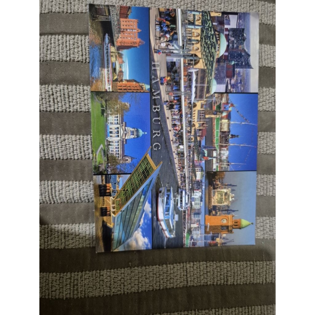 kartu pos hamburg jerman/germany hamburg postcard