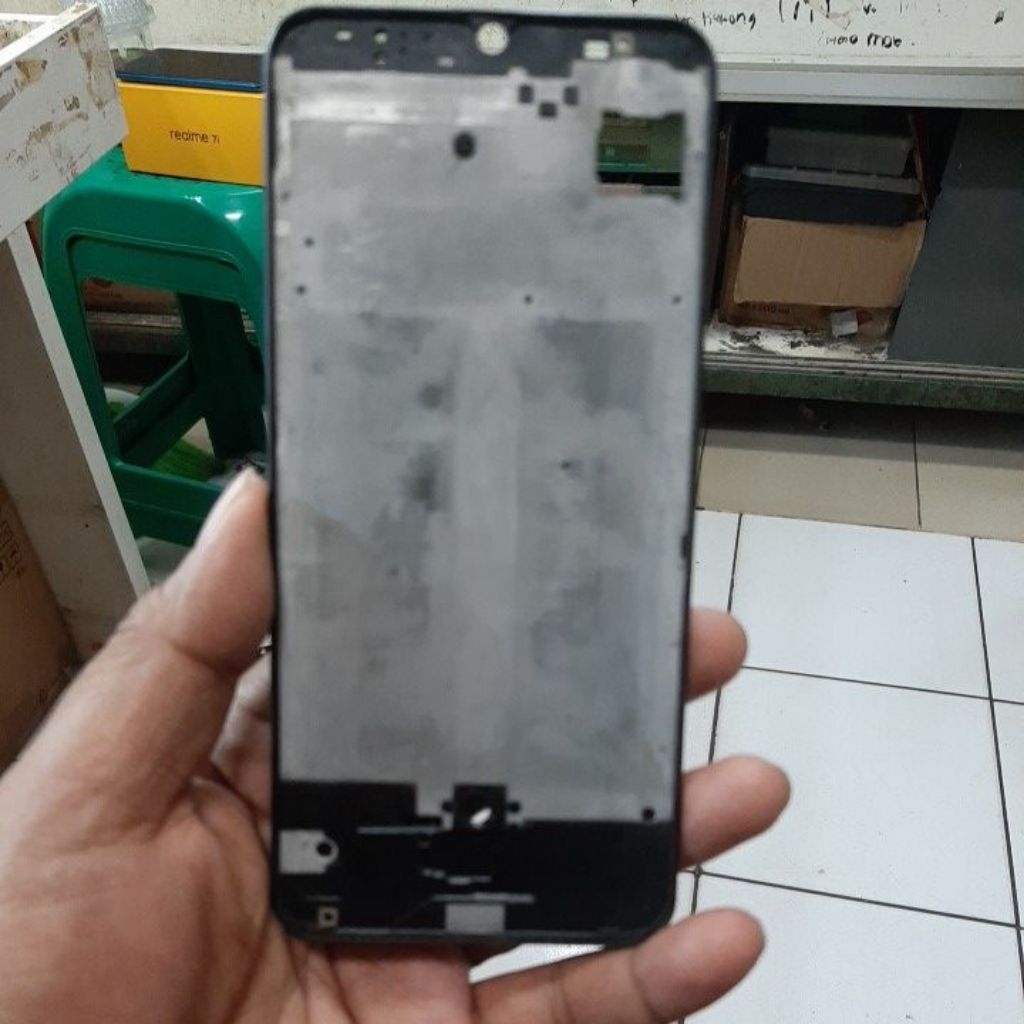 frame lcd Samsung A50S ORI copotan