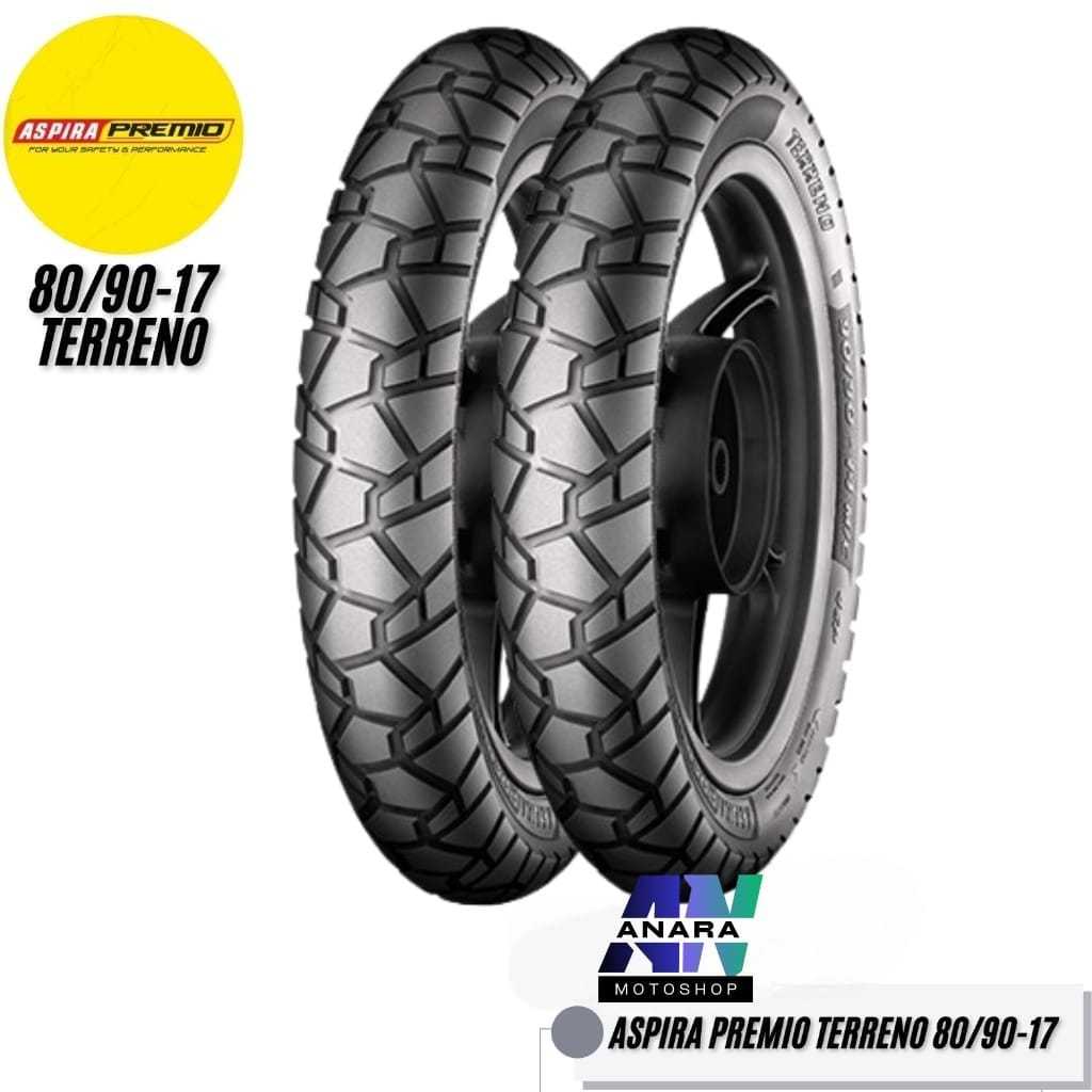 BAN ASPIRA PREMIO TERRENO 80/90-17 REAR BAN ASPIRA TERRENO 80/90-17 REAR PRODUKSI 2024