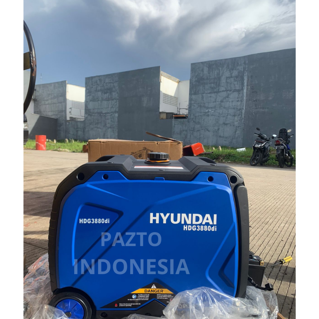 Genset Silent Inverter Hyundai 4 kva HDG3880di / Hyundai HDG 3880 di