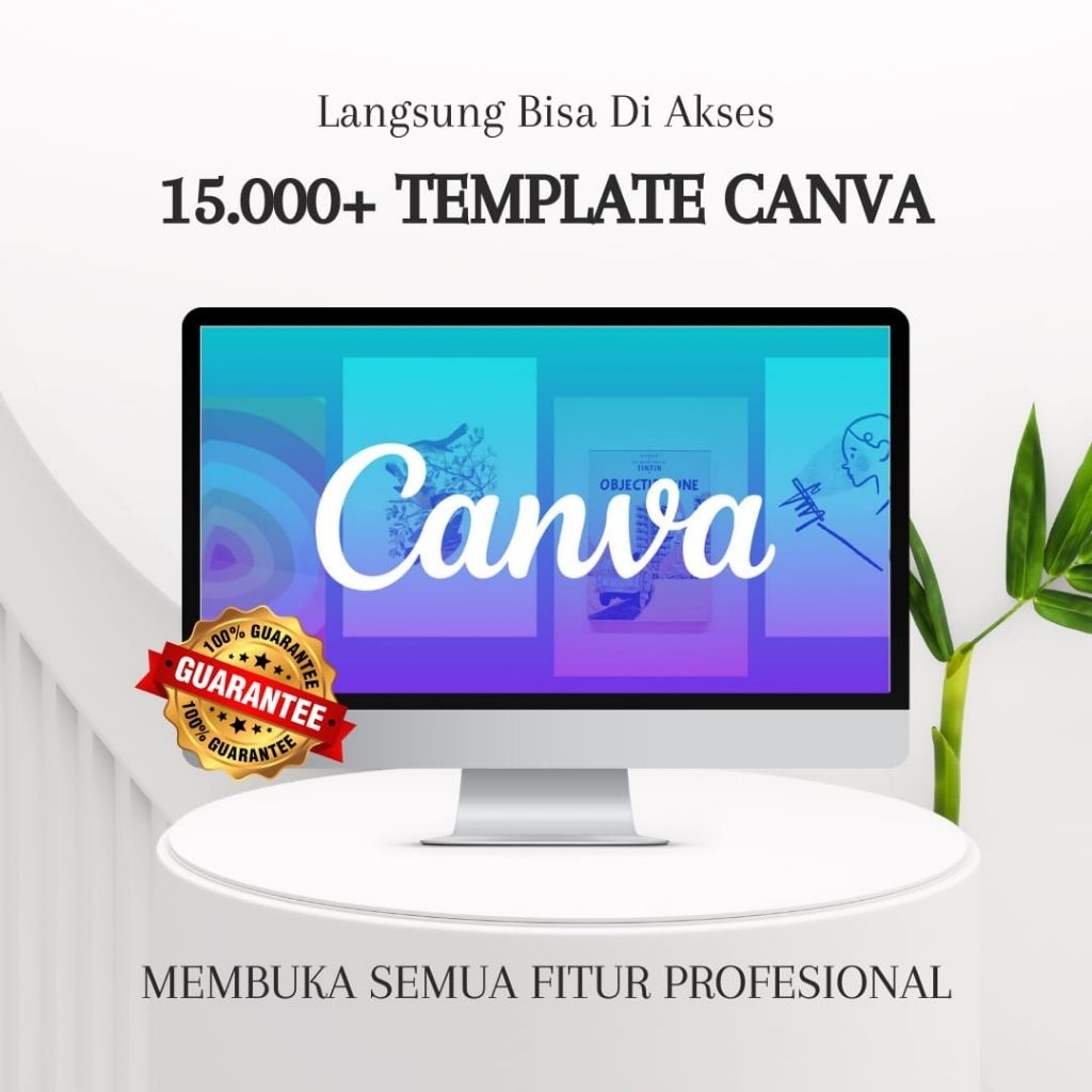 TERBARU Template Canva Premium Invite 1 Tahun Bergaransi