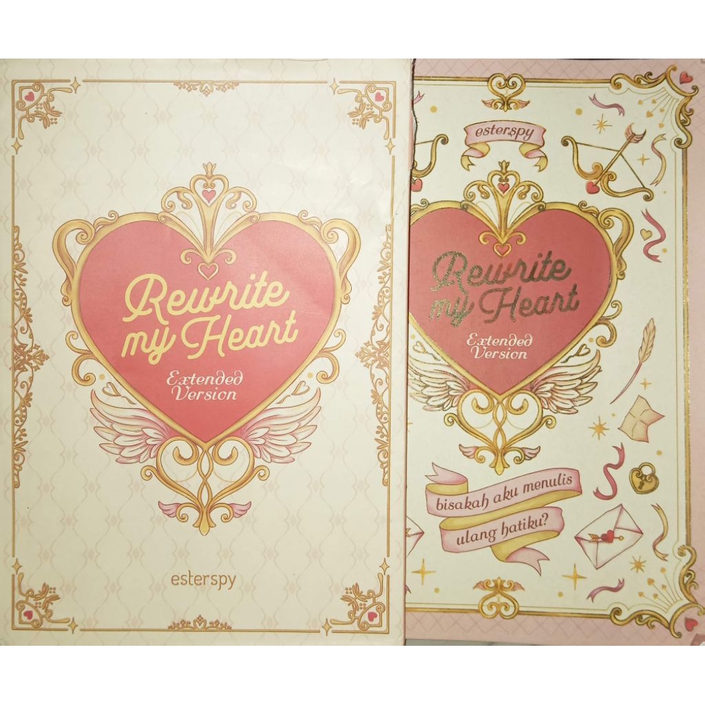 PRELOVED NOVEL REWRITE MY HEART EXTENDED VERSION original 100%