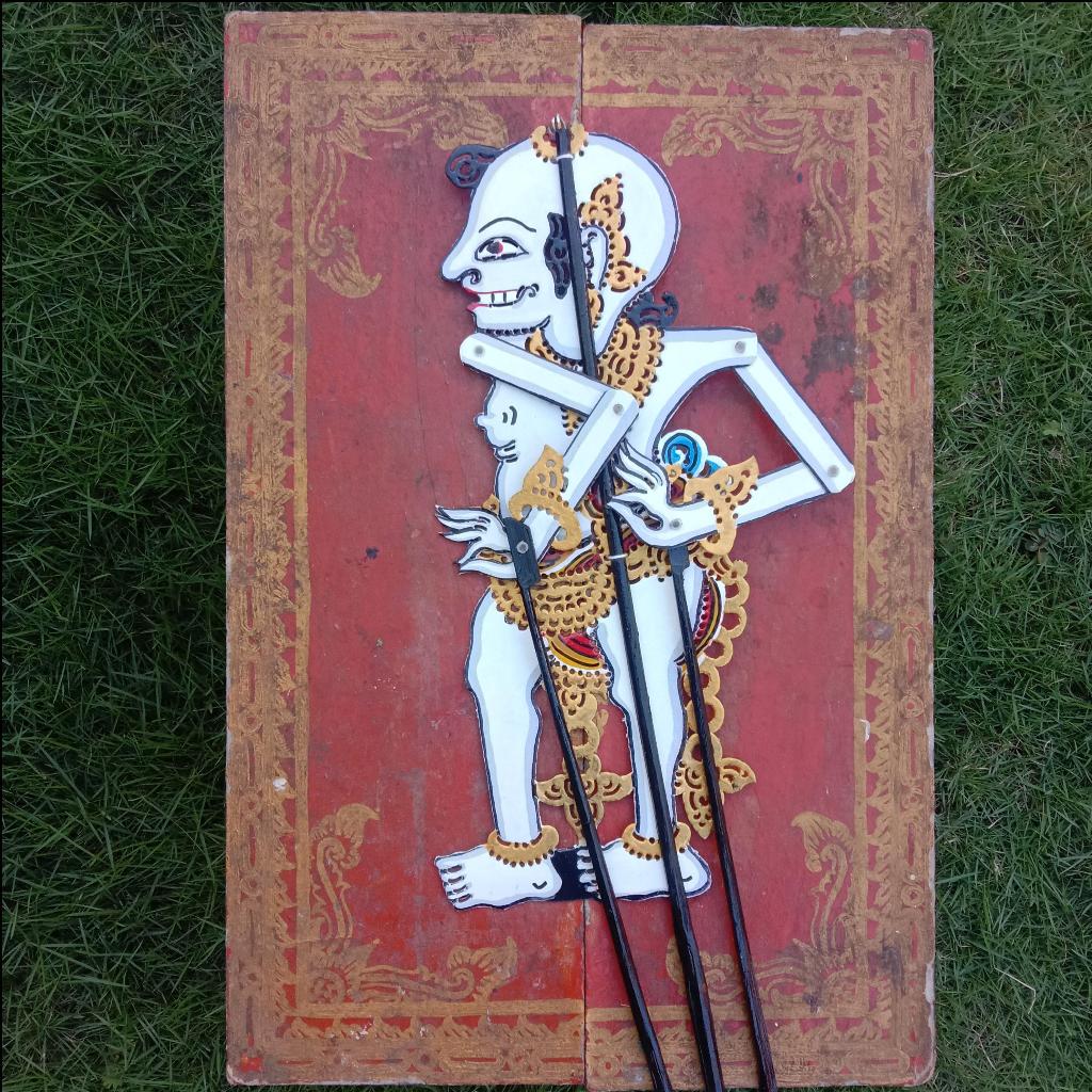 Wayang Kertas Karton Rare Kumara Bali