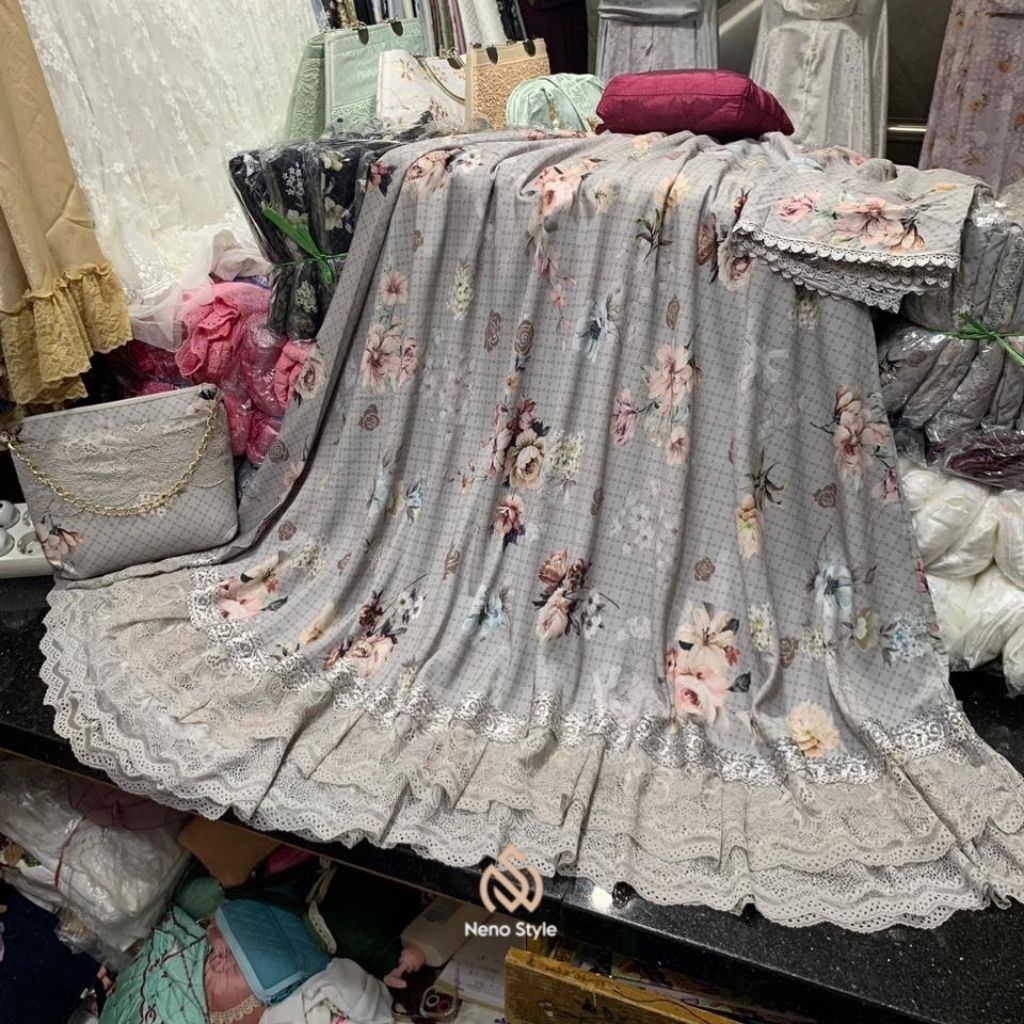 Mukenah Rayon Viscose Premium Terbaru 2026 | Mukenah Rayon Terbaru | Mukenah Dewasa Jumbo | Telekung