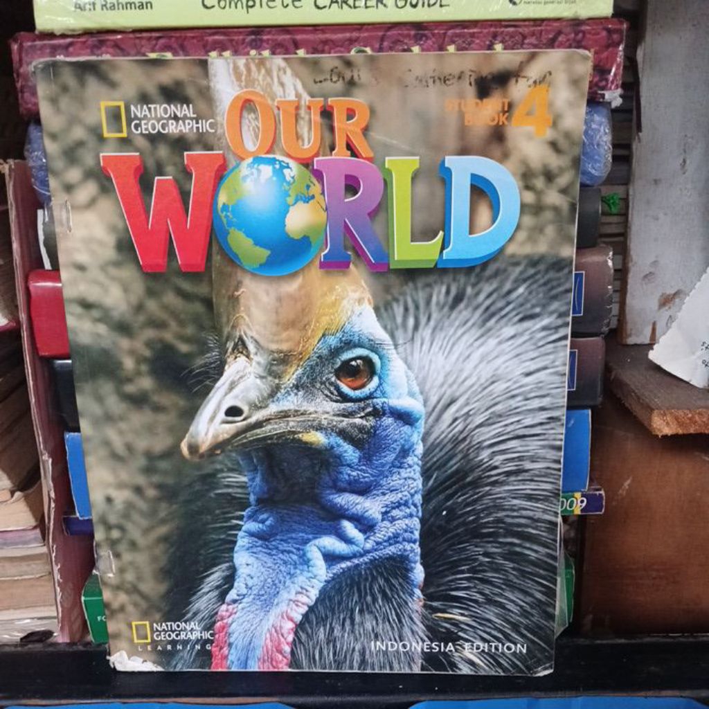 BUKU BEKAS ORIGINAL OUR WORLD STUDENT BOOK 4