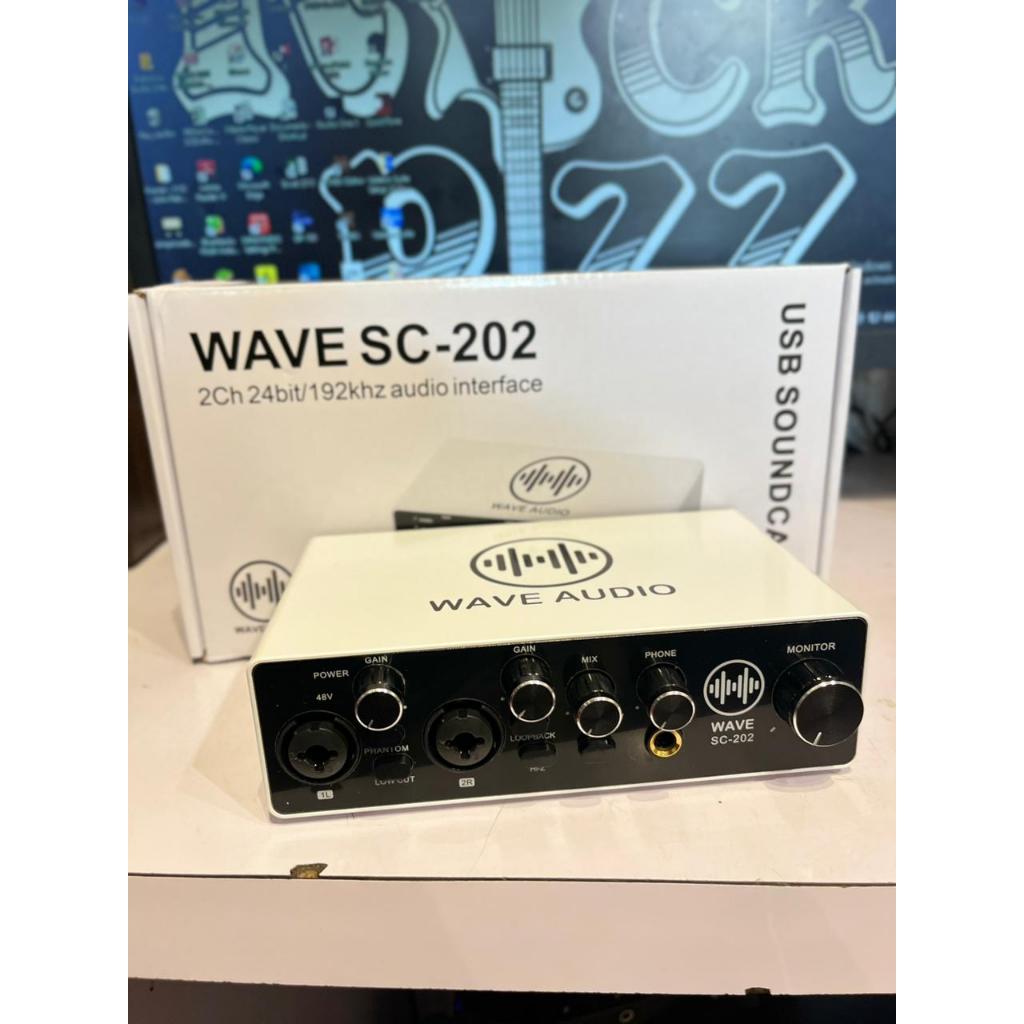 WAVE AUDIO WAVE SC-202 AUDIO INTERFACE/WAVE AUDIO WAVE SC-202 AUDIO INTERFACE
