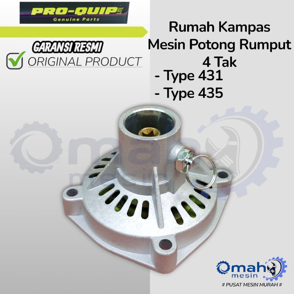 Clutch Case Assy Mesin Potong Rumput 4 Tak GX31 GX35 / Rumah Kampas Kopling Mesin Potong Rumput 4 ta