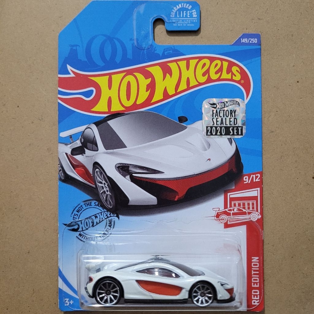 HOT WHEELS MCLAREN P1 / RED EDITION [ WHITE RED ]