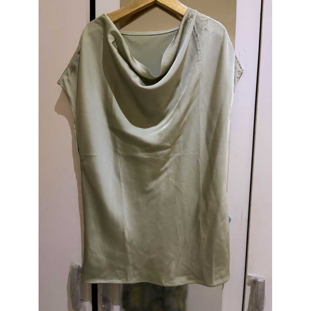 [Reallystore] Blouse Kutung Satin Premium/Kondangan