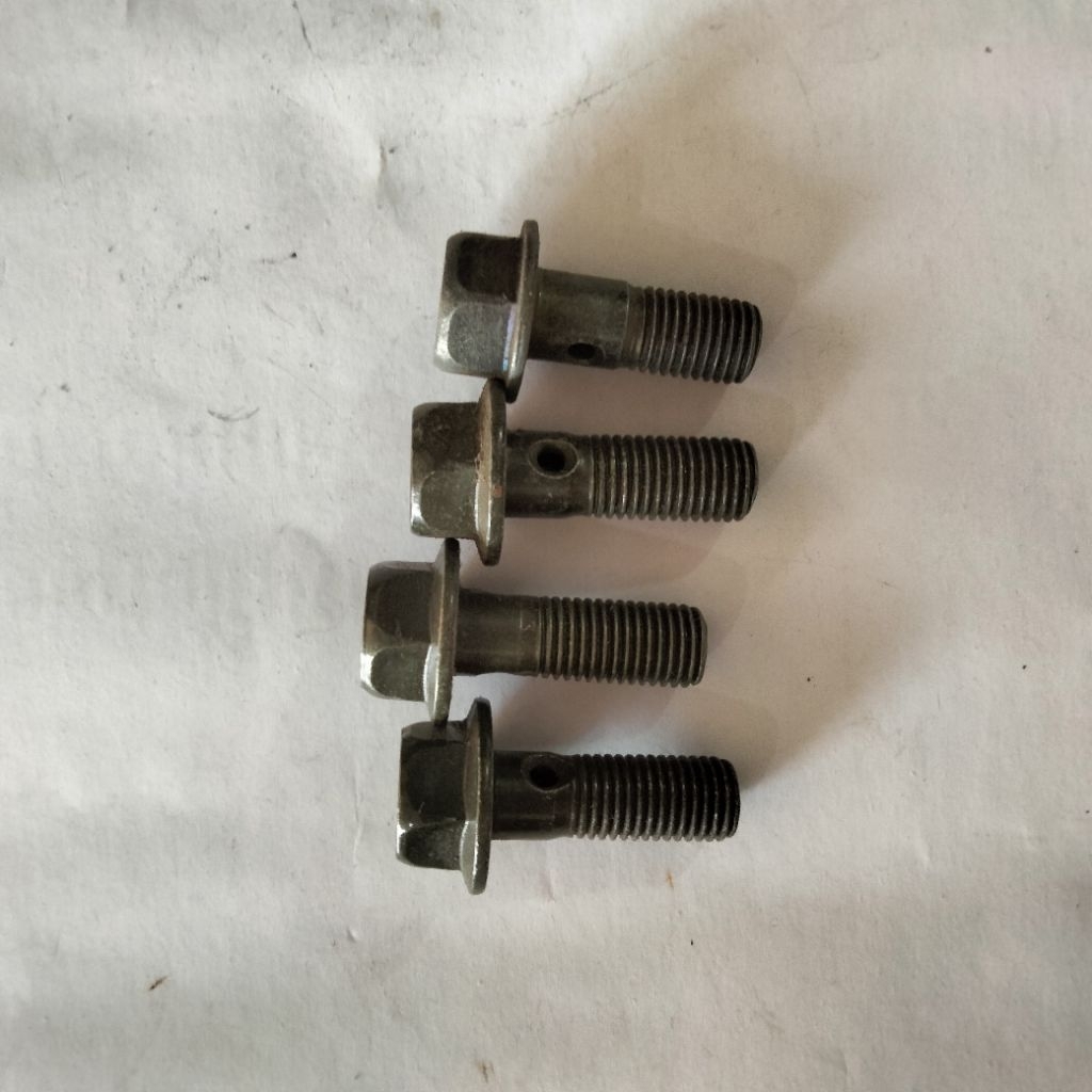 BAUT nepel selang rem M8 / BAUT nepel slang Rem M8 universal motor