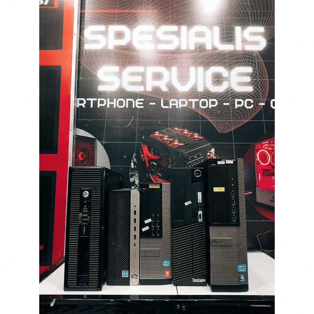 PC Core i5 GEN8 HDD HP Siap Pakai