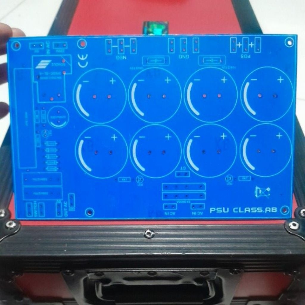 PCB PSU Class.AB isi 8