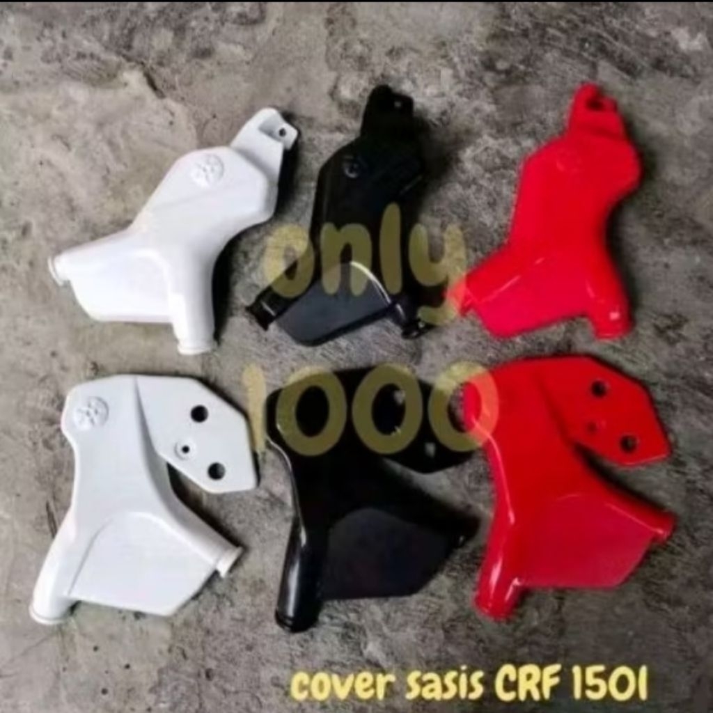 TUTUP SASIS CRF150L COVER RANGKA FRAME GUARD CRF 150L COVER SASIS CRF150L SPAREPART ENGINE AKSESORIS