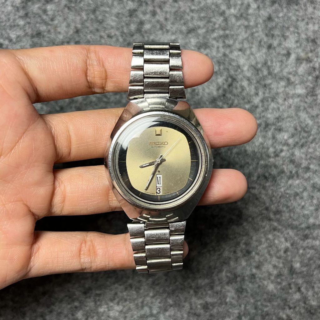 Jam tangan seiko 5 automatic second antik
