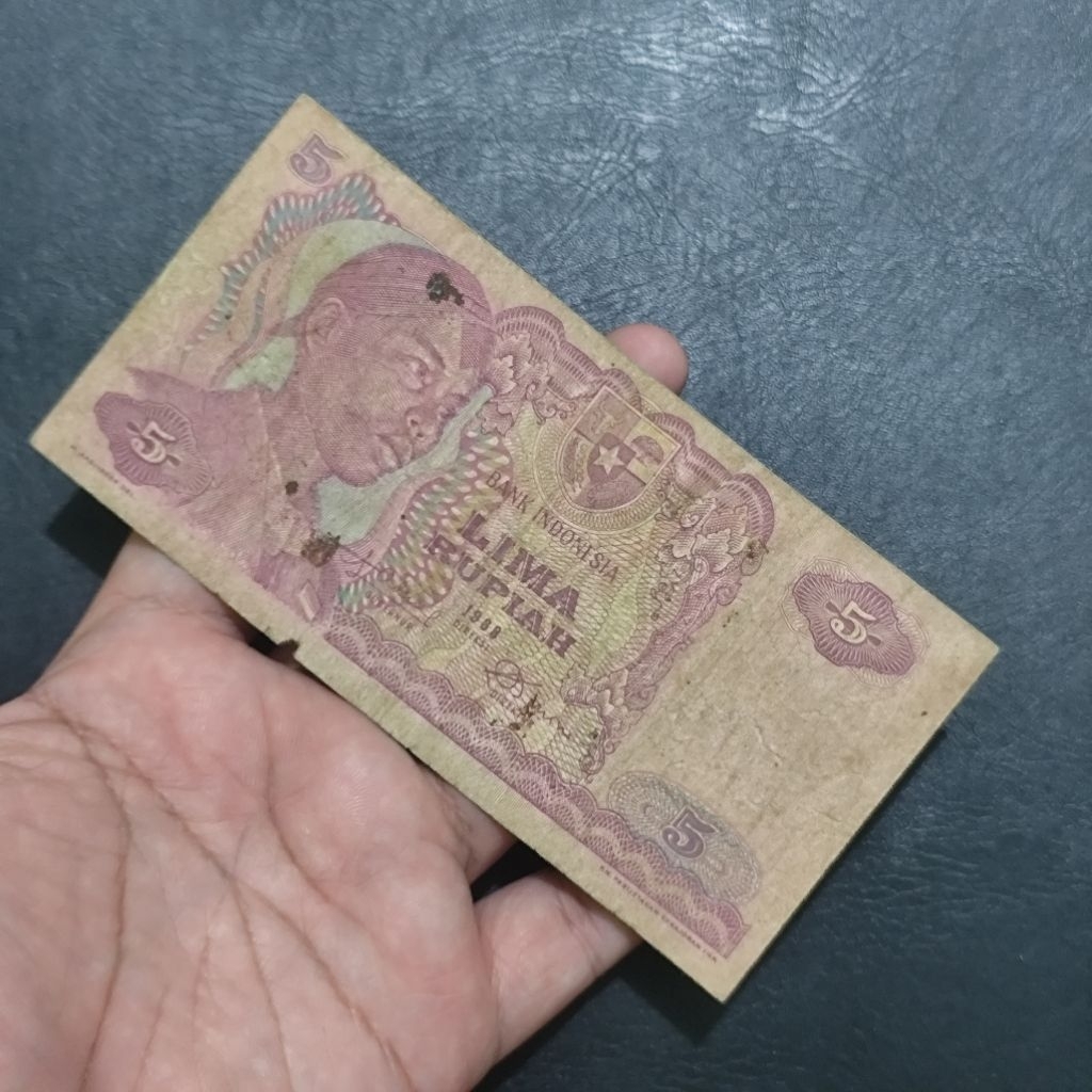 5 Rupiah Sudirman murah meriah tahun 1968