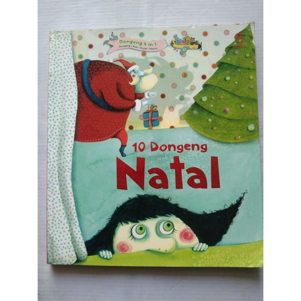 Buku Anak Agama Kristen Dongeng 4 in 1 10 DONGENG NATAL