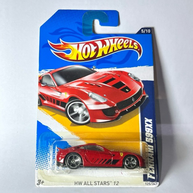 Hot Wheels Ferrari 599XX Merah Blister