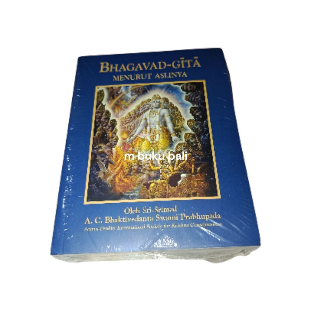 Bhagavad Gita Menurut Aslinya - hitam biru