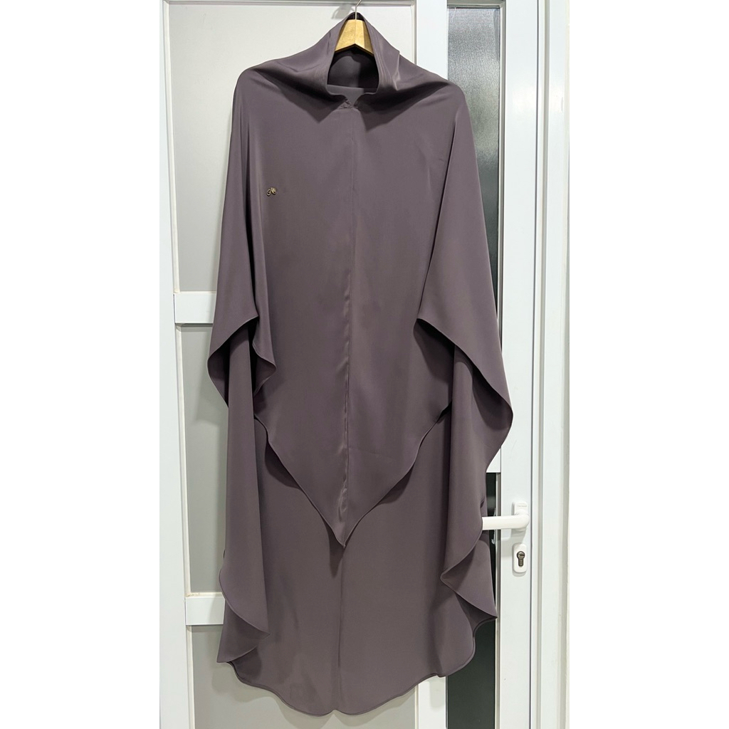 Preloved Khimar Basic Nonpad By Alfi Huraiyah