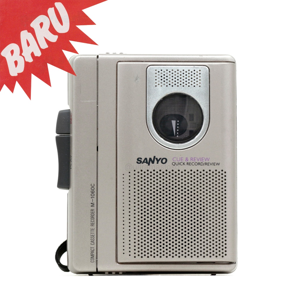 WALKMAN SANYO M-1060C - Pemutar/Perekam Kaset