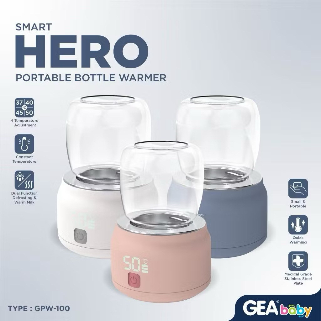 [Preloved Like New] Gea Baby Portable Bottle Warmer - penghangat asi travel