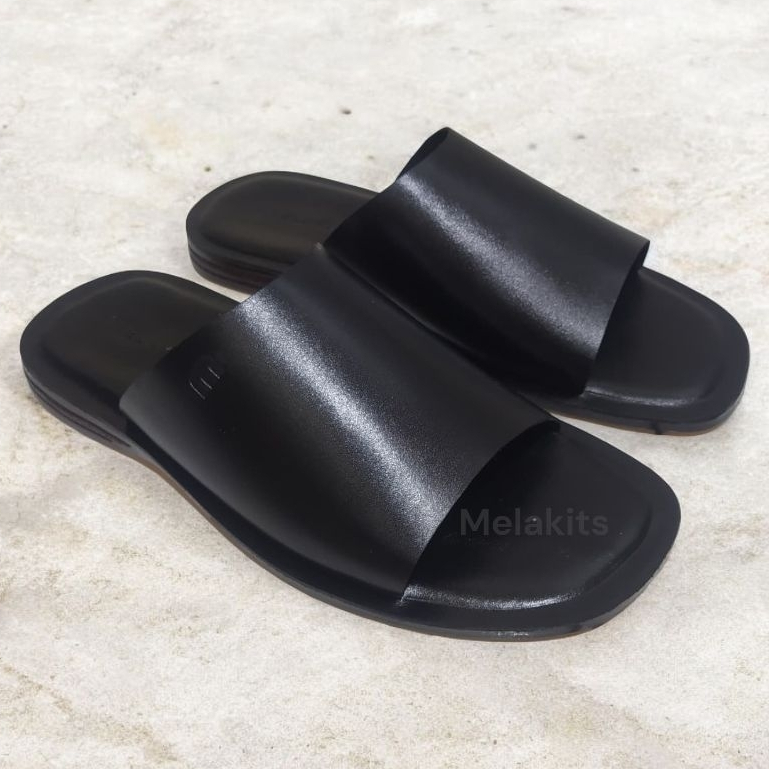 Sandal Slop Pria Sandal Pria Kulit Asli Sandal Pria Keren Kekinian