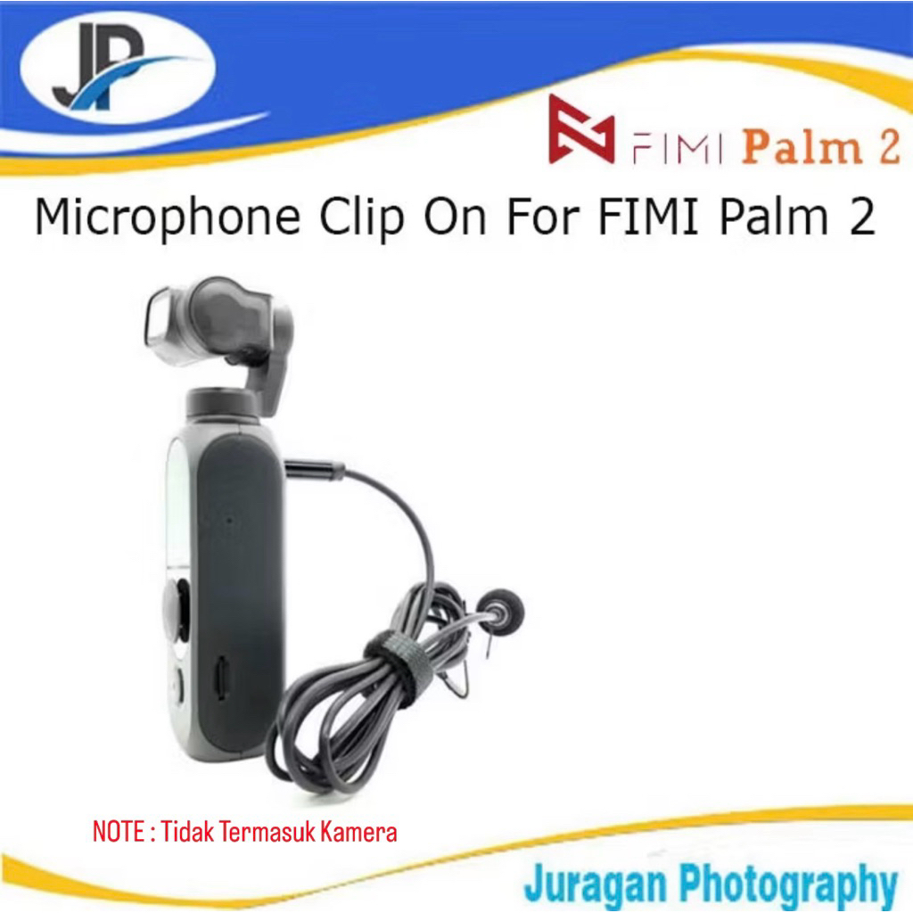 Microphone Clip On Original For Fimi Palm 2 - Mic Hp & Camera