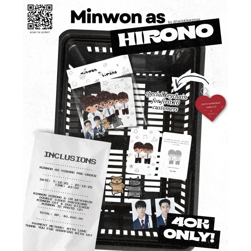 pelunasan minwon as hirono keychain