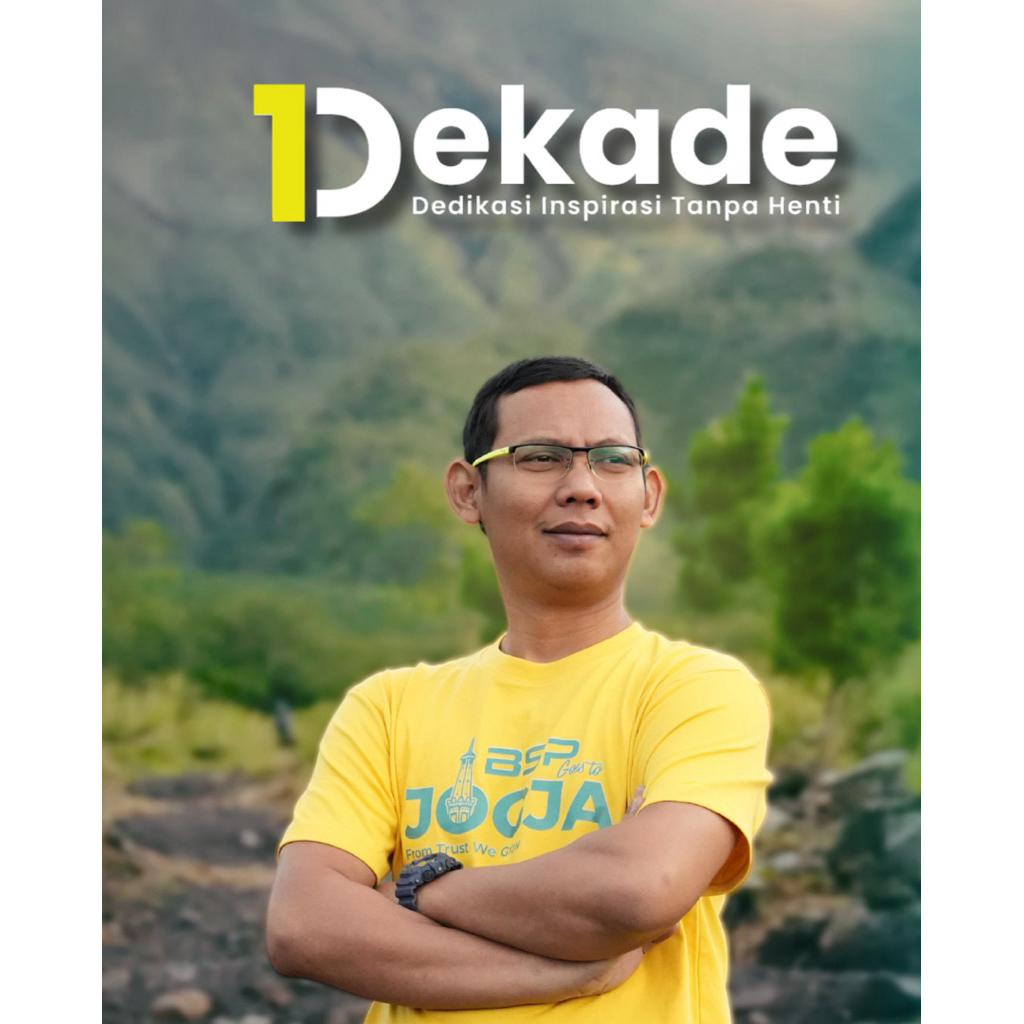Kaos Sablon 1 Dekade