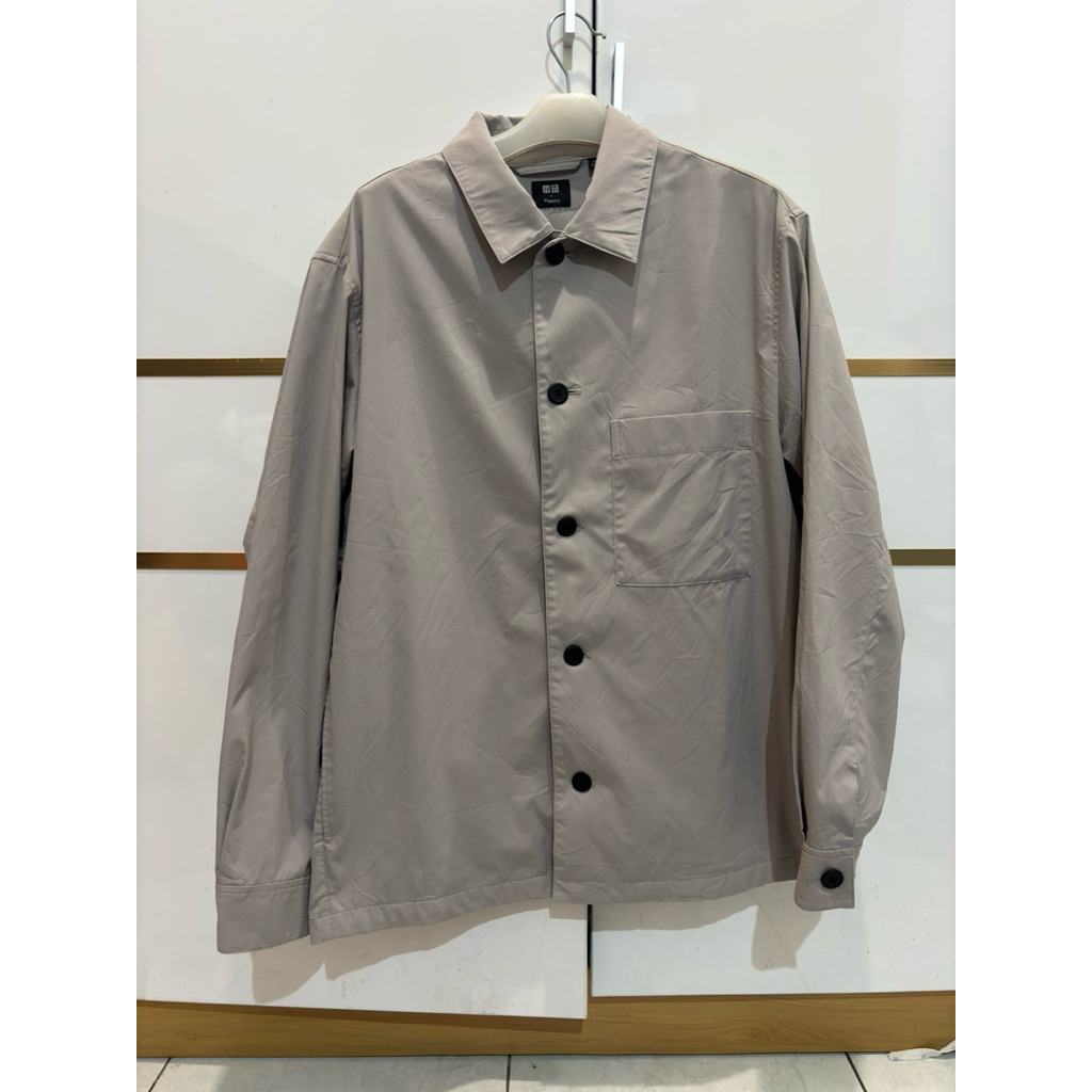 Uniqlo x Theory AirSense shirt jacket ultra light