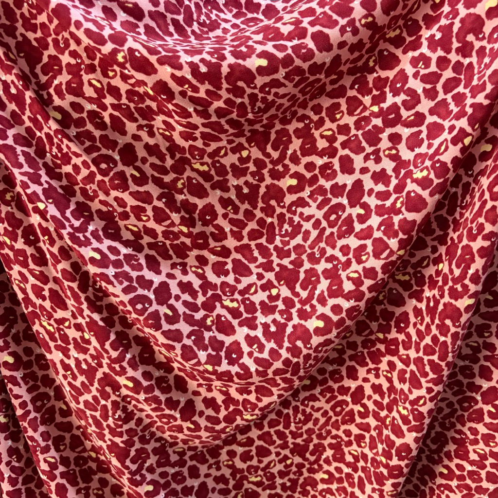 Kain Katun Rayon Viscose Premium // Kain Rayon Motif Macan tutul Spesial