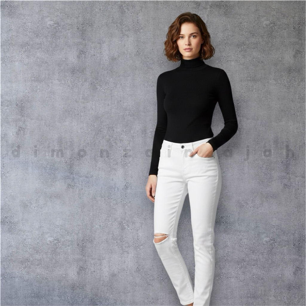 Uniqlo Off White Jeans - preloved