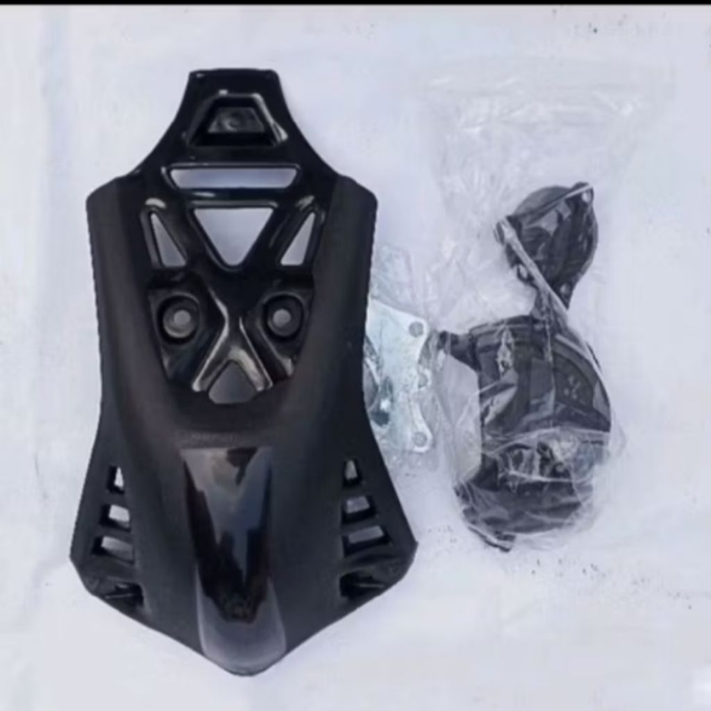 TUTUP MESIN ASSY KLX BF DTRACKER LENGKAP TUTUP LUMPUR COVER MESIN ASSY KLXBF DTRACKER SPAREPART ENGI