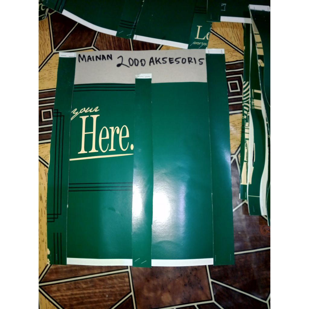 papan rencengan gantungan mainan 2000 an