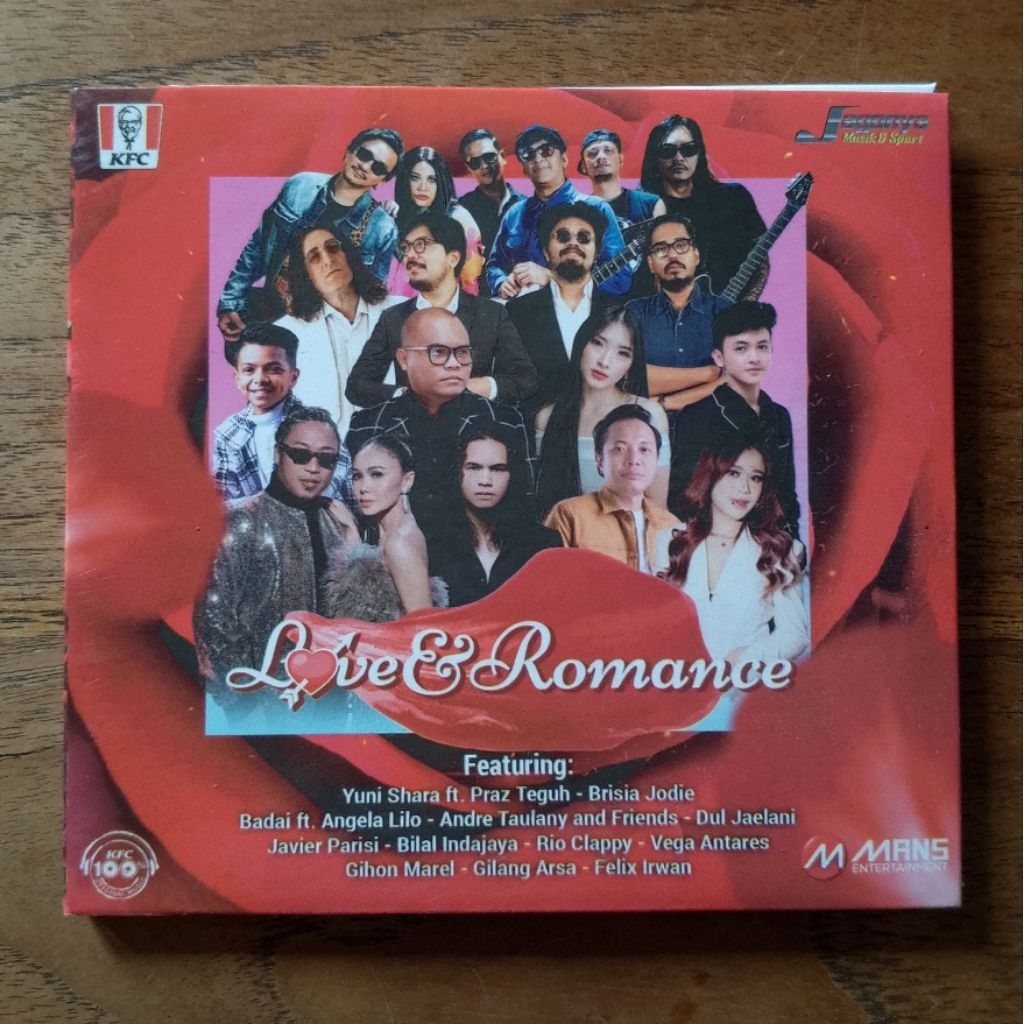 CD Original Love & Romance (Yuni Shara, Bilal Indrajaya, Brisia Jodie)