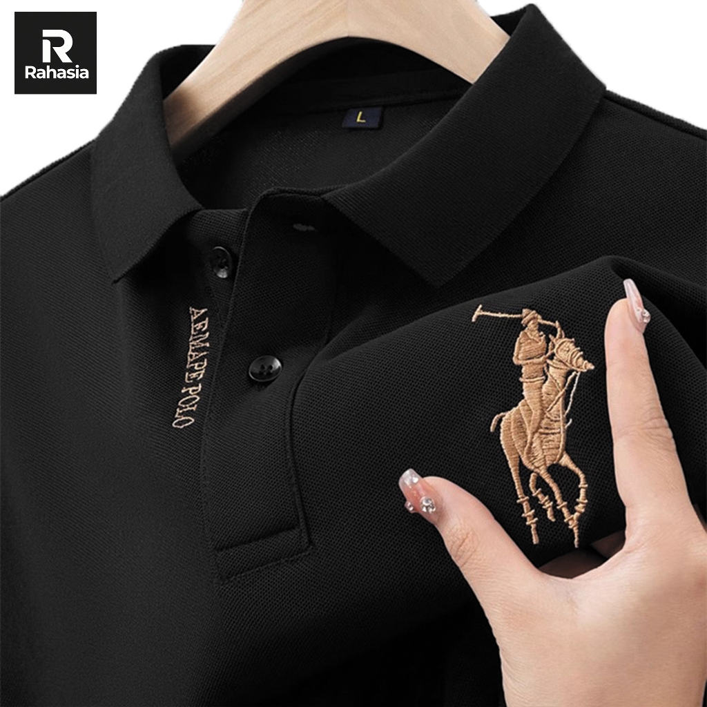 Polo Pria  Kaos Polo Pria Kerah Katun Premium Original kemeja pria polo shirt