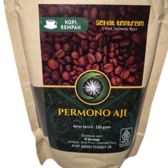 kopi rempah sehat tentrem permono aji 250 gr