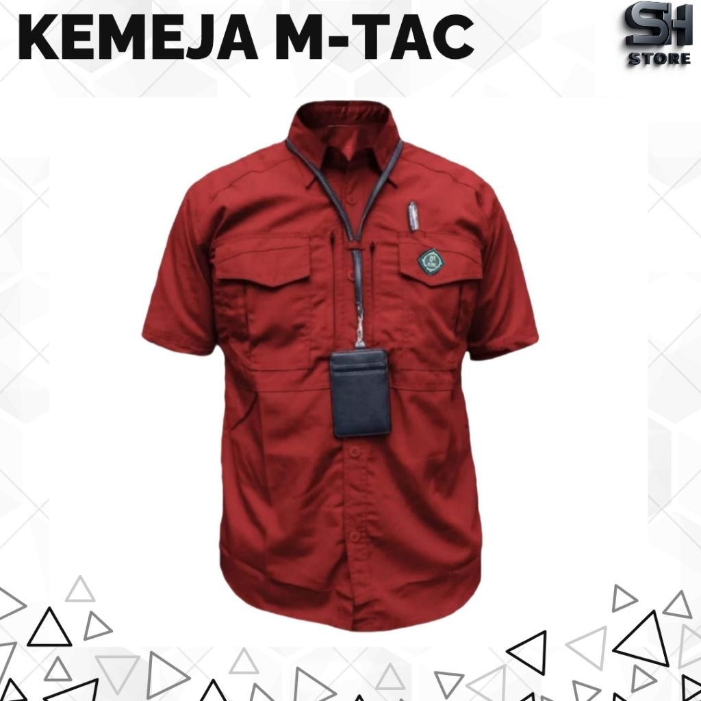 Kemeja m_tac pendek