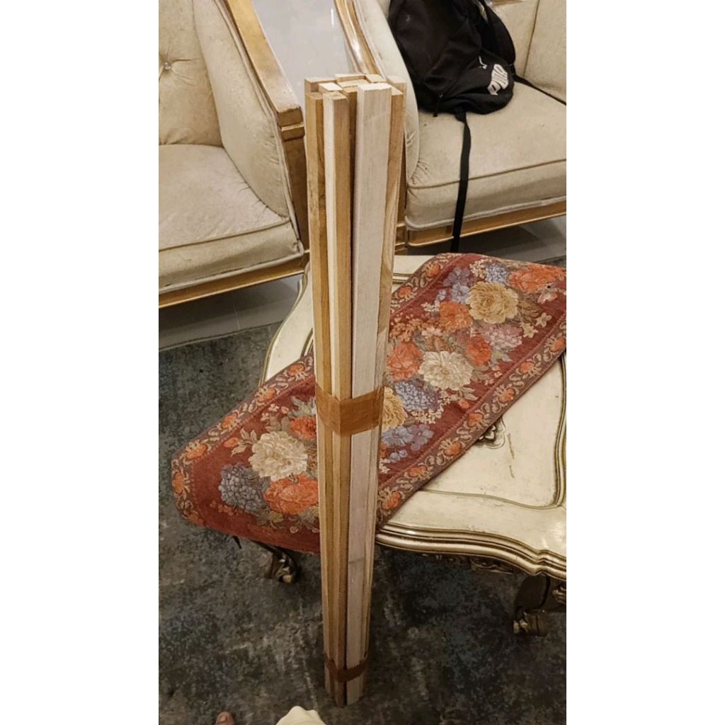 RENG DAN KASO KAYU JATI PERHUTANI PANJANG 2 METER