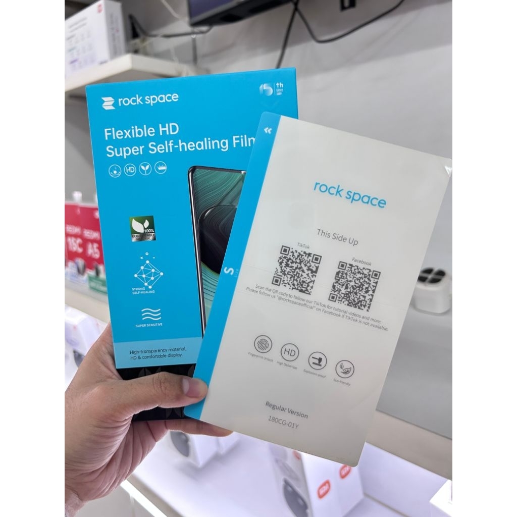 HYDROGEL BENING OASE ROCKSPACE FRONT / BACK SCREEN GUARD PRORECTOR ALL SMARTPHONE