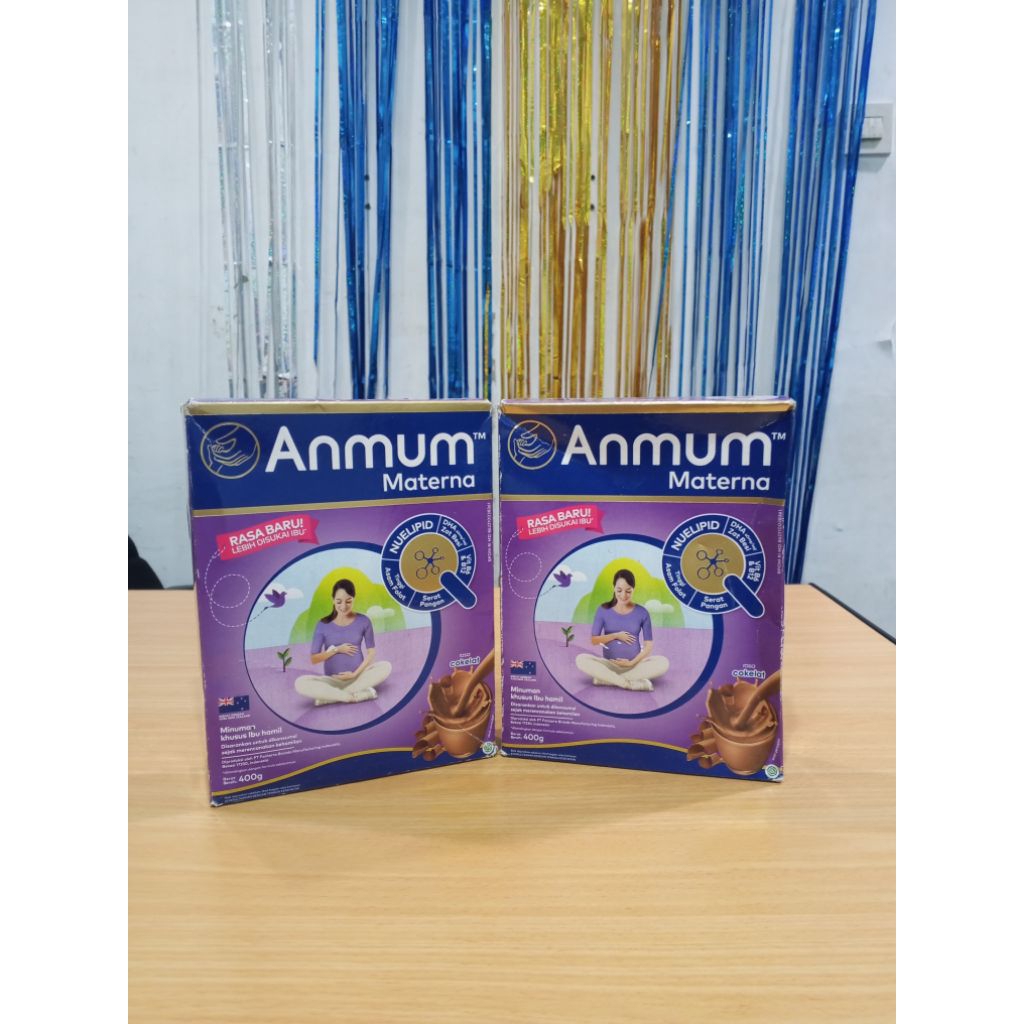 Anmum materna cokelat, strawberry, vanilla 400gr