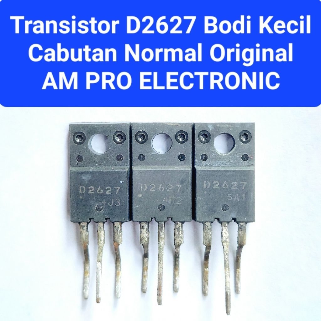 transistor D2627 cabutan bodi kecil tr d2627 original tr d 2627