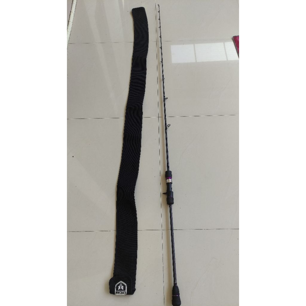 Joran Lycan 3-5 ring fuji sic bekas panjang 180cm jenis OH /joran jigging /jorang OH /harga BU/blank