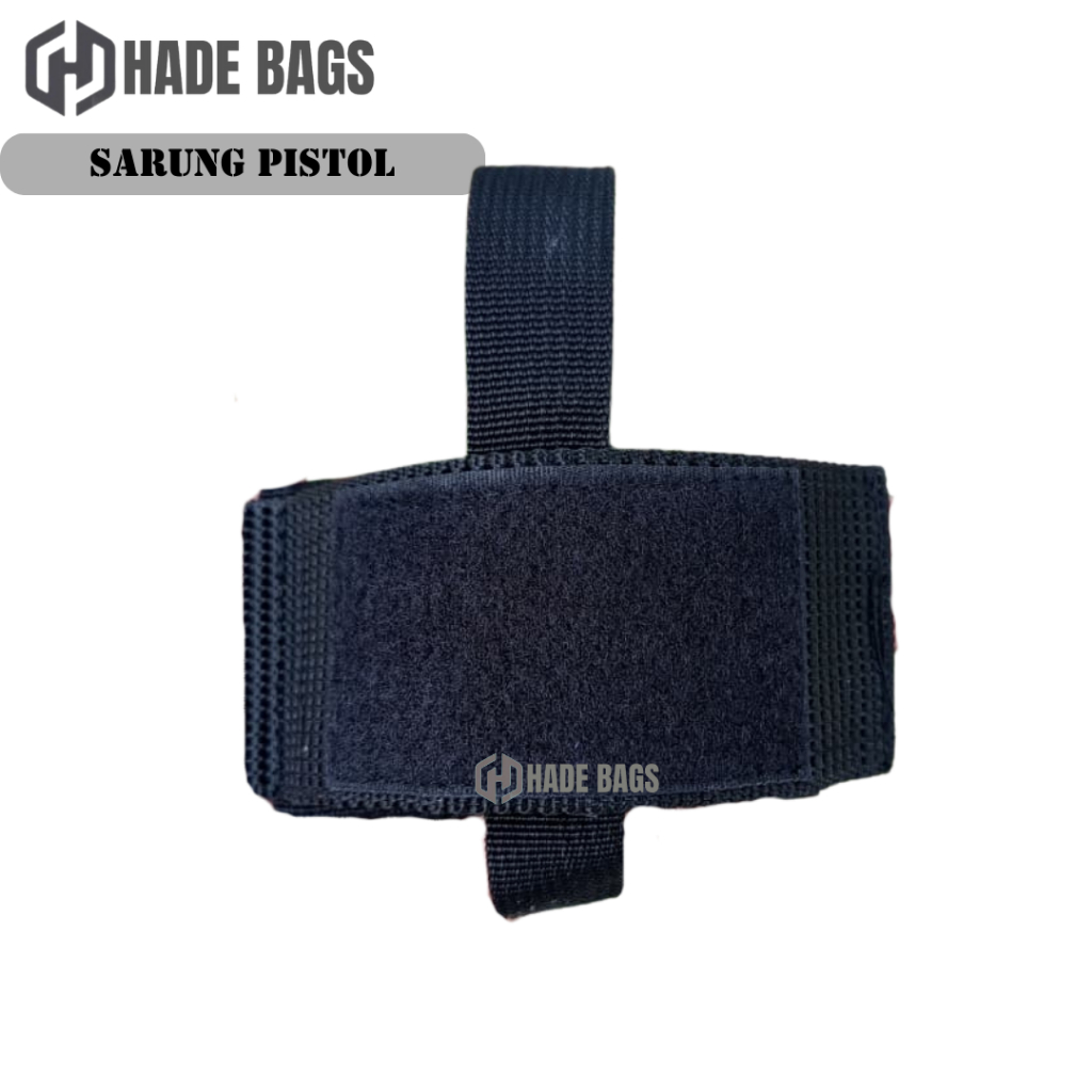 Hade bags Holster Pistol Universal / Sarung Pistol / Sarung Pistol Model Udang / Perlengkapan TNI