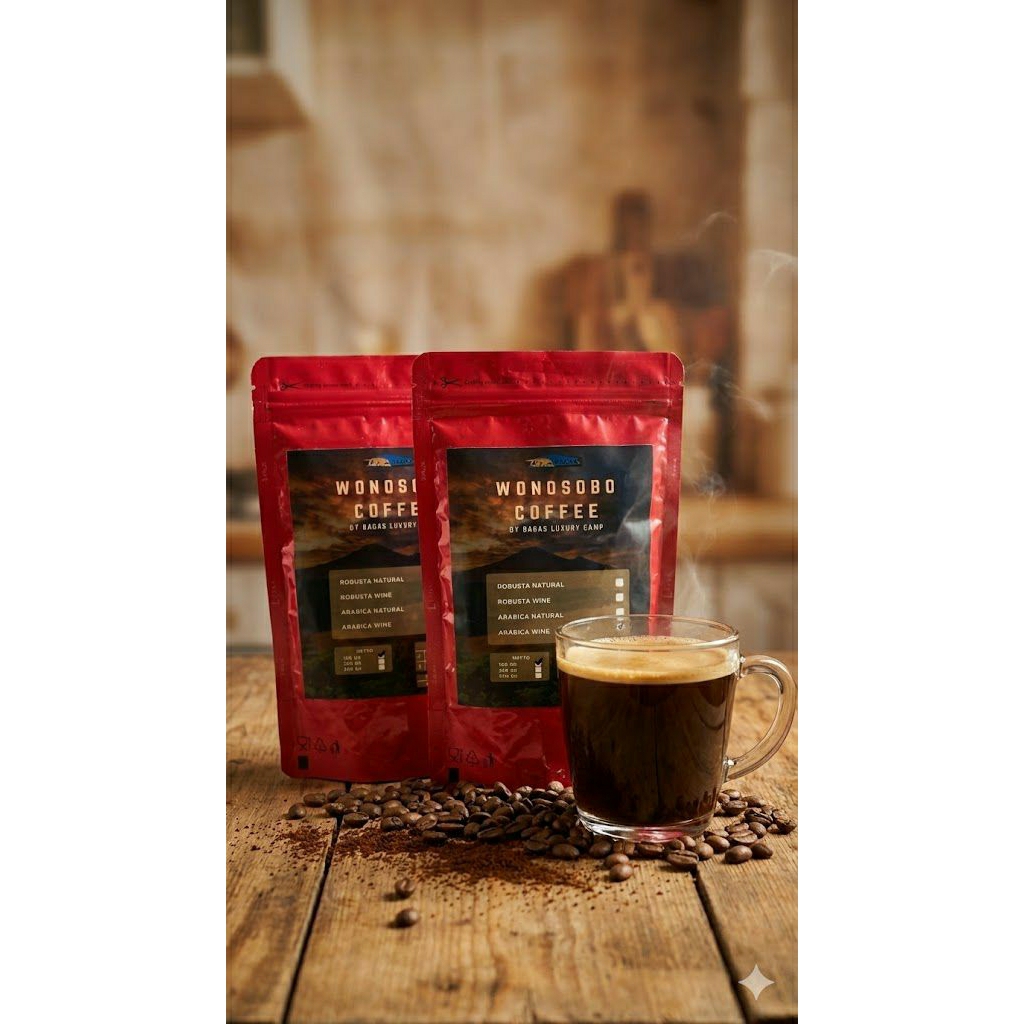 Wonosobo Coffee – Arabica Wine | Kopi Bubuk Halus 100 gr