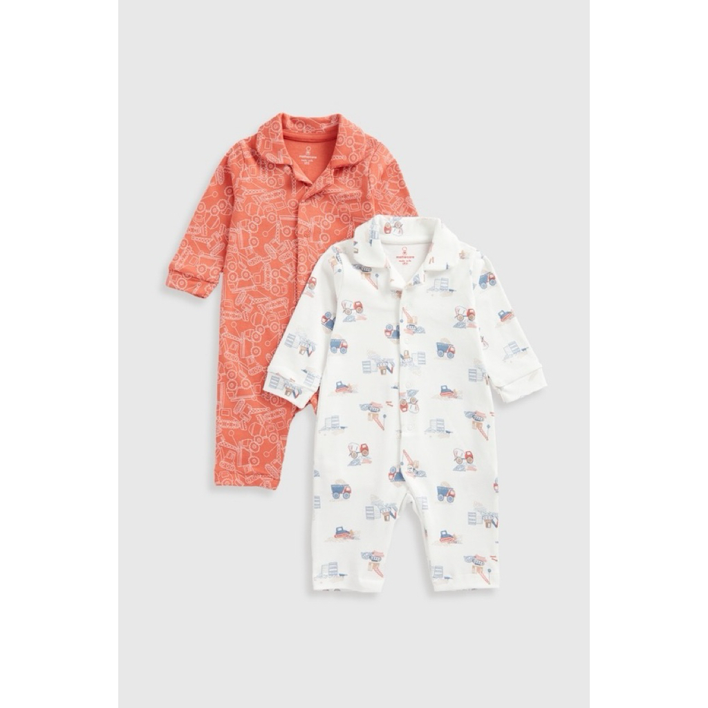 Mothercare Vehicles Pyjamas - 2 Pack