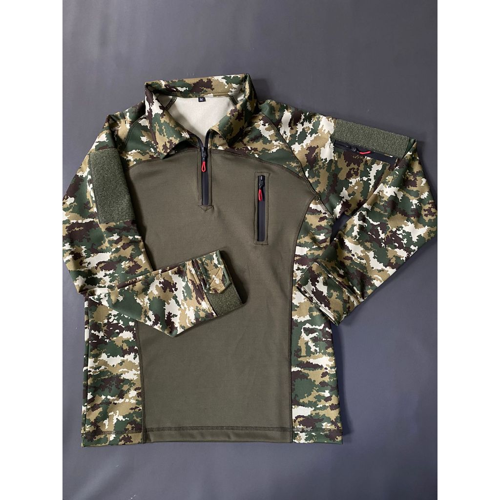 BAJU TACTICAL BDU / BAJU BDU TACTICAL BAHAN FULL SPANDEX SCUBA /TSHIRT TACTICAL BDU