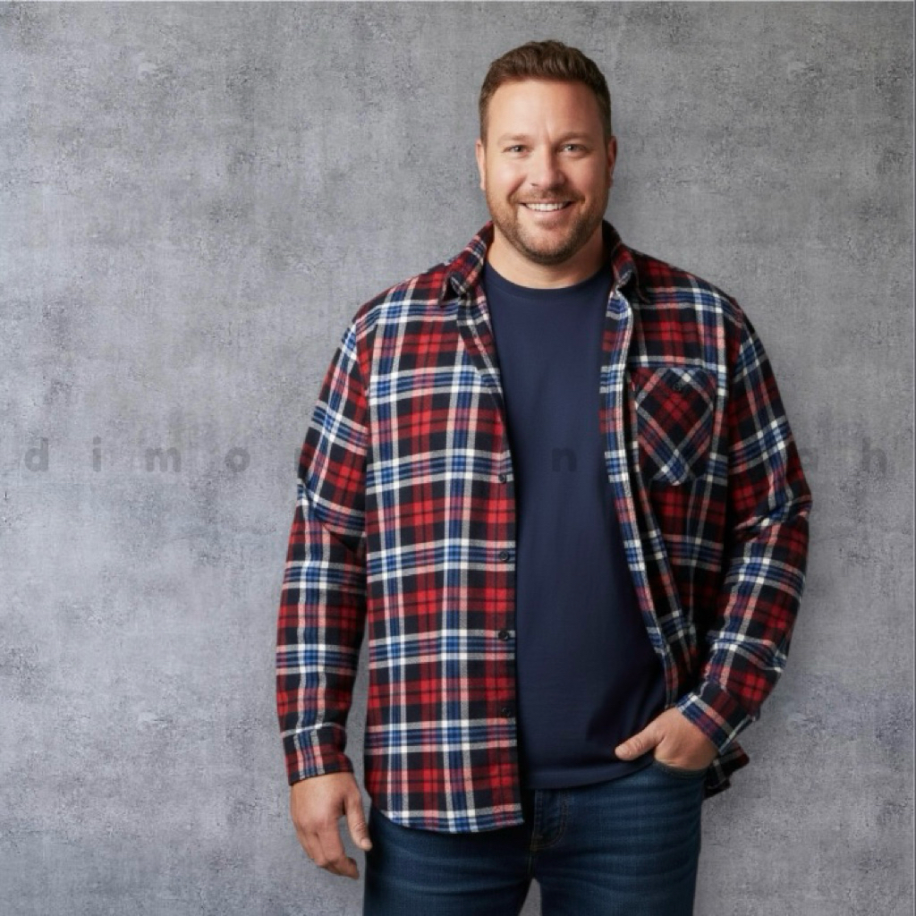 Kemeja Flanel Pria - preloved