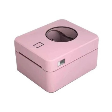 M8IX - Printer Thermal Barcode Label Resi 4 Inch Barcode Printer Bluetooth Thermal 100mm SM9250 PINK